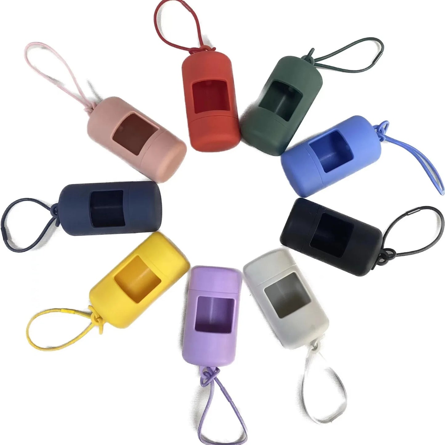 Pet Poop Scooper Bag Portable Pet Waste Bag Dispenser Luxury Stylish Dog Garbage Holder Dispensers Cleaning Supplies Accessories