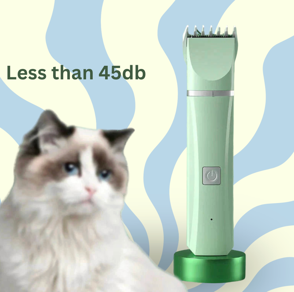 4 in 1 Electric Pet Grooming Kit - Hair Trimmer, Clippers, Nail Grinder for Cats & Dogs