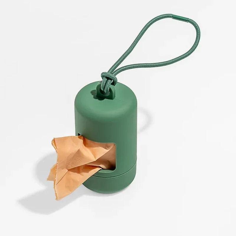 Pet Poop Scooper Bag Portable Pet Waste Bag Dispenser Luxury Stylish Dog Garbage Holder Dispensers Cleaning Supplies Accessories